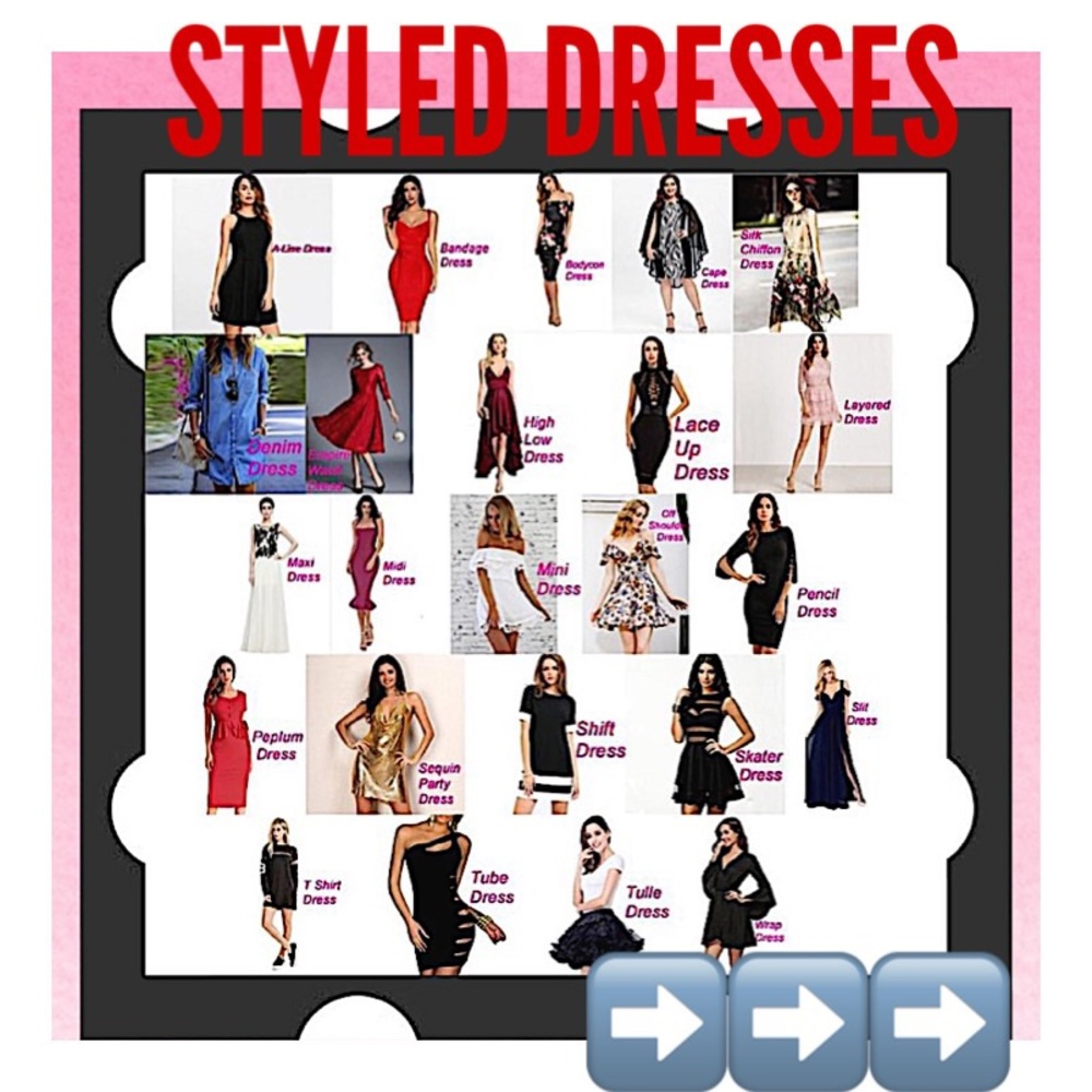 STYLED DRESSES AFFORDABLE PRICES